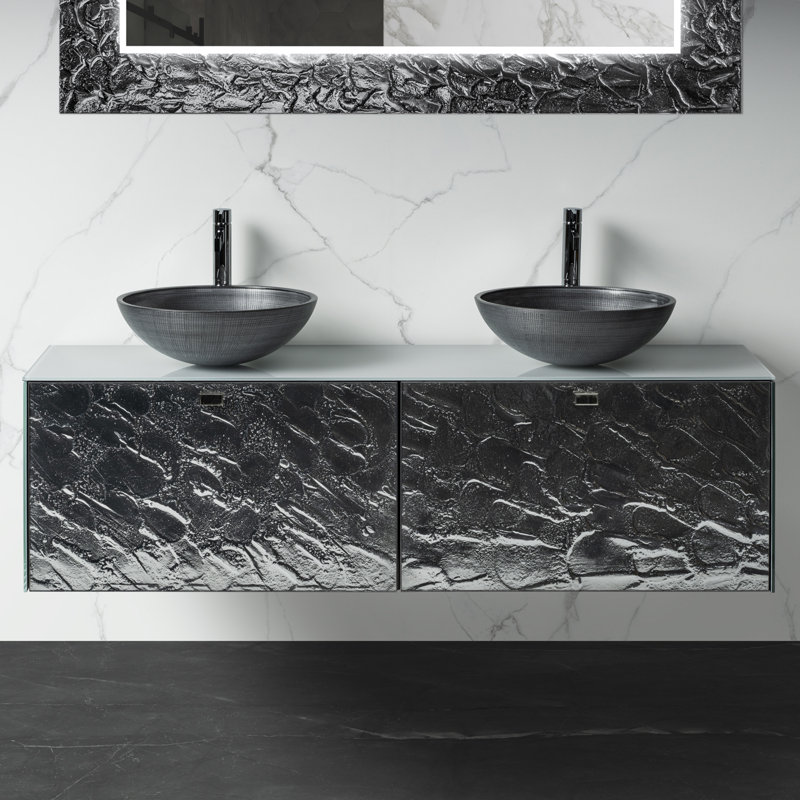 Ensemble de meuble-lavabo double Luxury