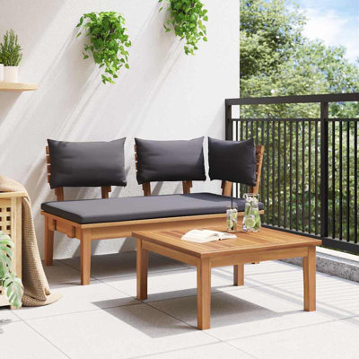 Garden Bench and Table Set
