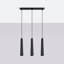 Bibianna 3 - Light Stainless Steel Pendant-2029369378