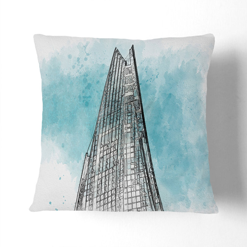 Square Throw Cushion, 55cm H x 55cm W x 20cm D, Stone