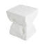 Table d'appoint Cleo Outdoor Paito Modern Minimalist MGO, blanc