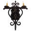 Fleur-de-lis 2 - Light Candle Wall Light