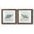 Papier, cadre noyer