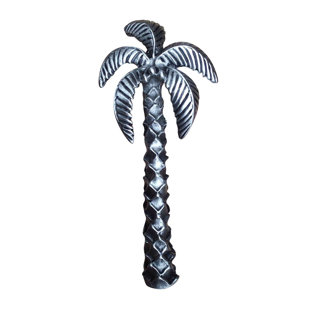Poignée fantaisie 3 po Tropical Palm Tree