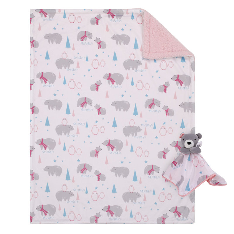 Ensemble de couverture pour bébé en polyester 2 pièces Kempston