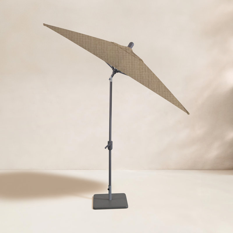 SunbUmbrella 9 pi 10 po x 6 pi 6 po Olivier, Gris en vedette, Sunbrella® spectre champignon