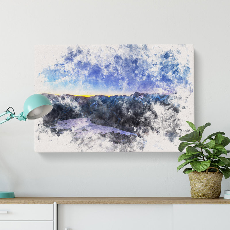 Jasper National Park In Canada - Wrapped Canvas Print, 50cm H x 76cm W x 3cm D