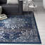 Amba Sultana Blue Vintage Floral Rug-19936832