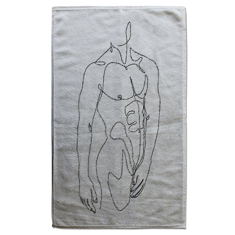 Naves Polyester Shower Curtain Set