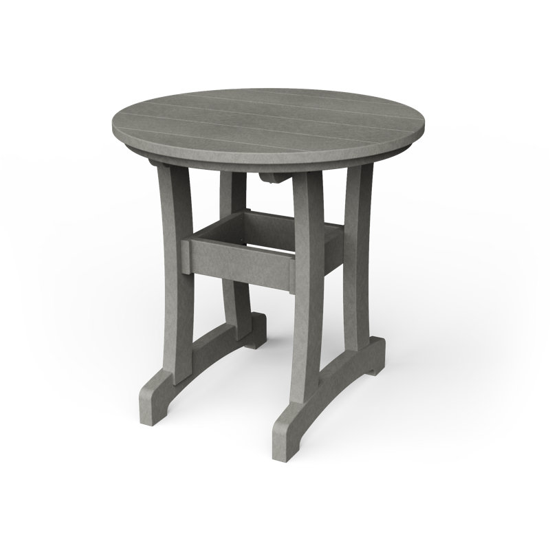 Table de salle à manger Stella, H 30 po x l 30 po x P 30 po, Gris clair