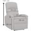 Sadina 25.6cm Wide Standard Recliner-769671916
