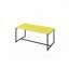 Table basse Kapp, ensemble table basse et table de bout 3 pièces, pieds en tréteaux-547791642