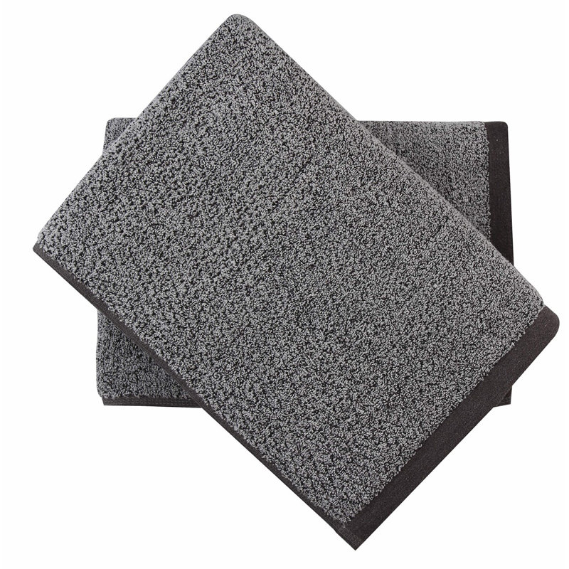 Luxury Soft Gray Bath Towels - 2 Pack, 30x56 Inch, Ultra Absorbent & Quick Dry