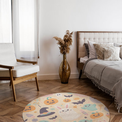 Tapis tressé Faint Nightmare Whimsy