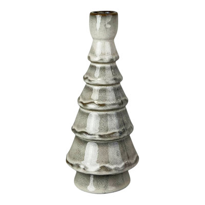 Glazed Ceramic Candle Holder