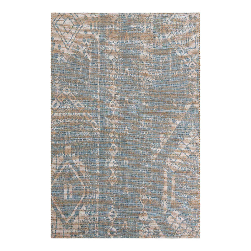 Watkin Moroccan Indoor Rug, Rectangle 6'1" x 9'