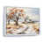 Cadre flottant blanc