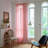 Ramonte Cotton Blend Semi Sheer Curtain Pair-2092782899-2092782908