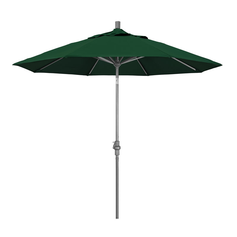 Parasol Sunbrella® 108 po Romany, Toile Sunbrella® vert forêt