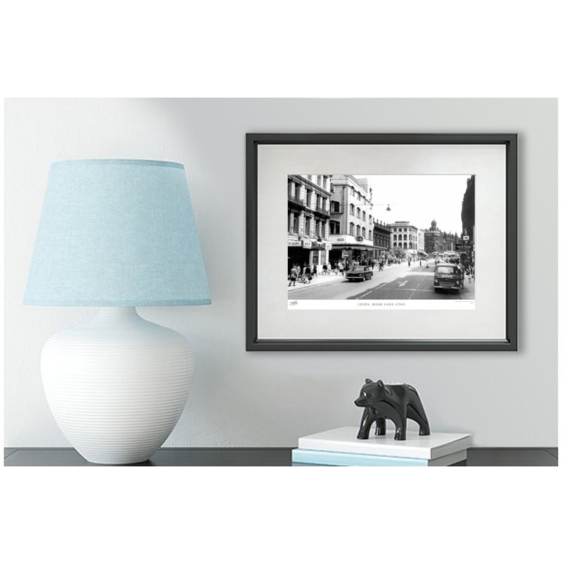 Leeds, Boar Lane C1965 - Single Picture Frame Print, 28cm H x 36cm W x 2.3cm D