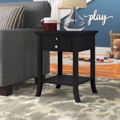 Table de bout avec rangement Carbin