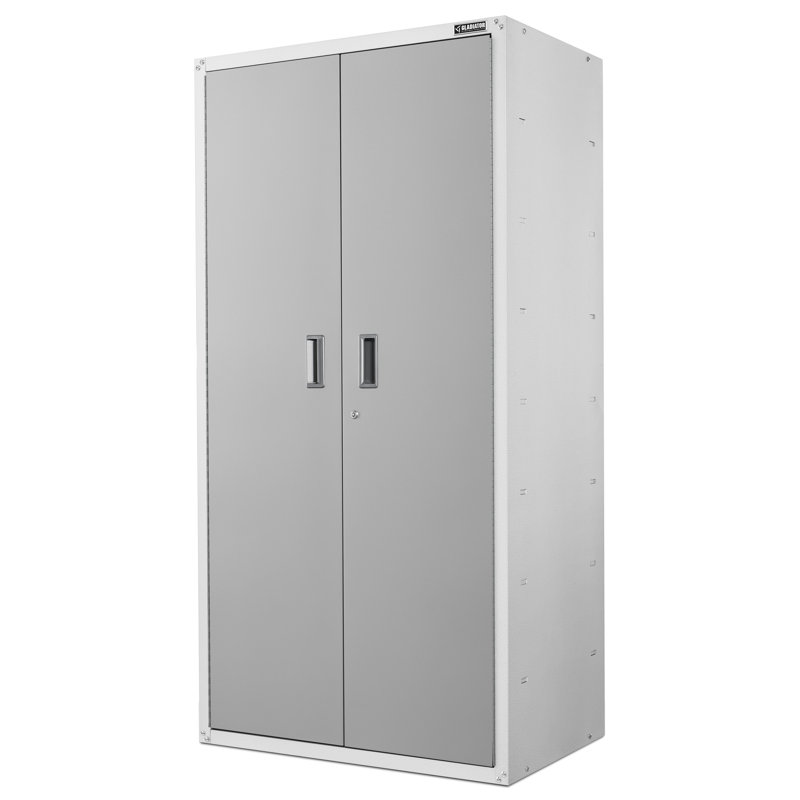 Ready-To-Assemble Large Gearbox, Silver/White