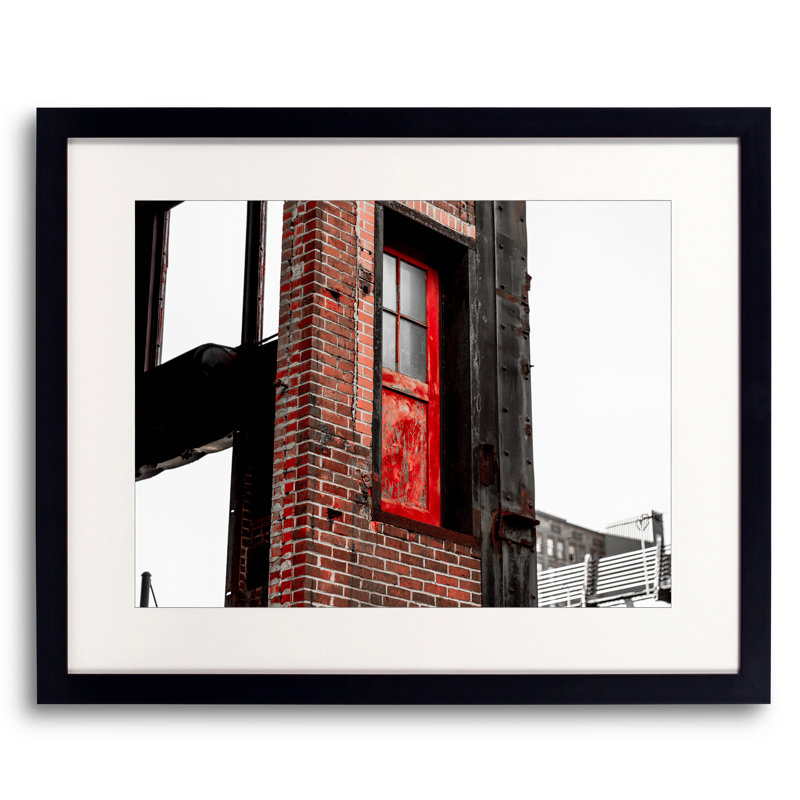 Red Door Print by Alan Scherer, 16" H x 20" W