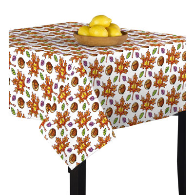 Mcgee Modern Maple Leaves Tablecloth