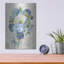 Art mural en métal luxueux «Bouquet Francais C» par Jean Plout, 12 po x 16 po