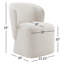 Chaise de salle à manger rembourrée Niha (ensemble de 2)-100089228