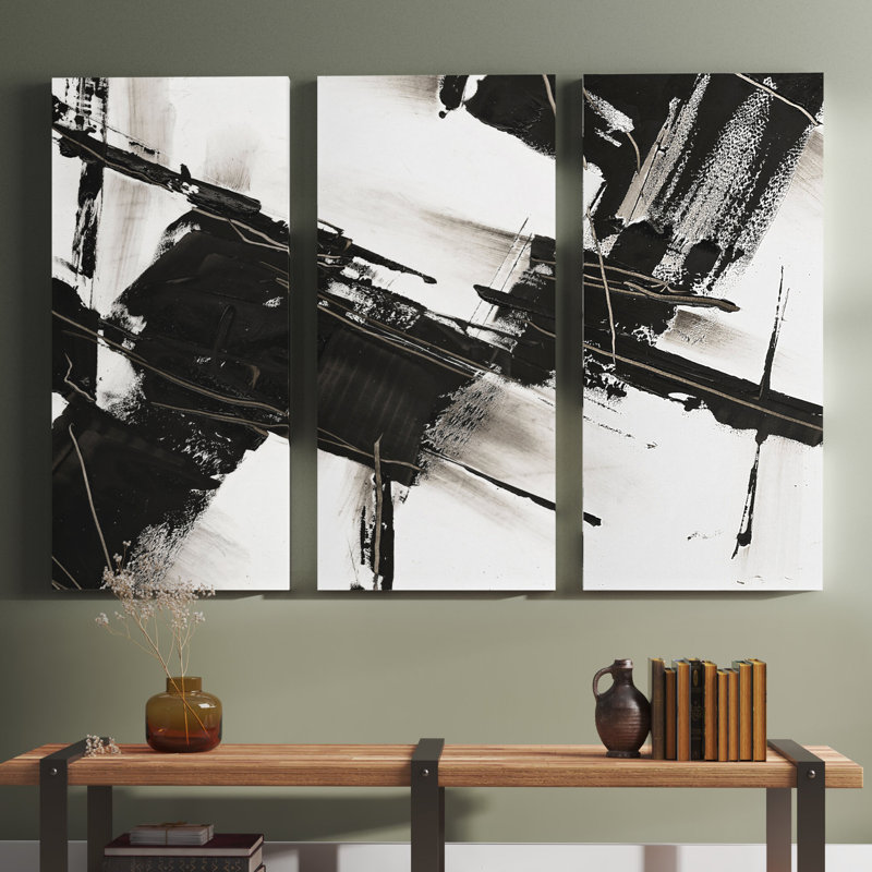 3 - Pieces, 40" H x 60" W x 1.5" D