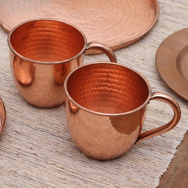 Tasses en cuivre Andren