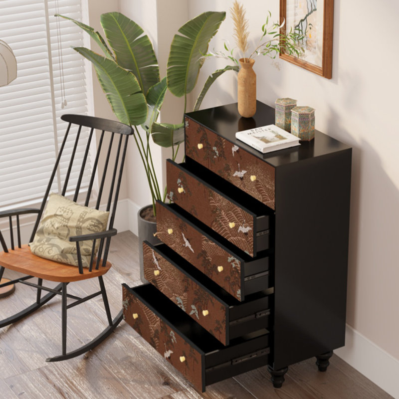 Commode d'appoint en bois massif Simple