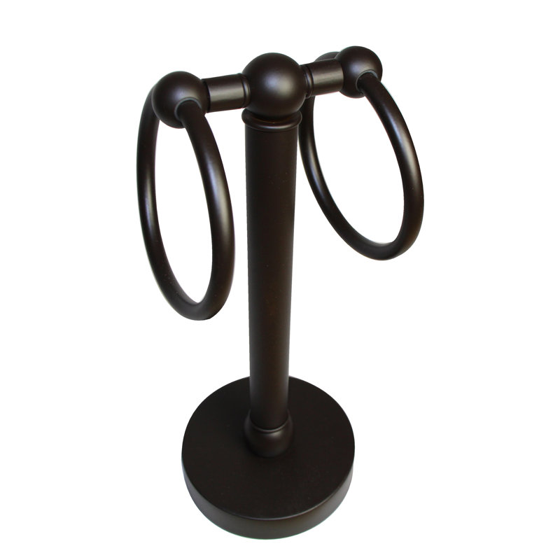 Porte-serviettes Gober, Bronze huilé