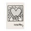 Les gens contemporains soulignent le symbole du cœur Keith Haring-105763164-105763168