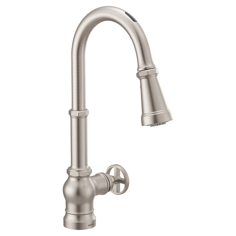 Robinet de cuisine Paterson Smart Faucet, Acier inoxydable résistant aux taches
