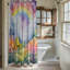 Rideau de douche standard 1 pièce Pastel Earth-846662435