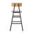 Cem Counter Stool with Metal Frame