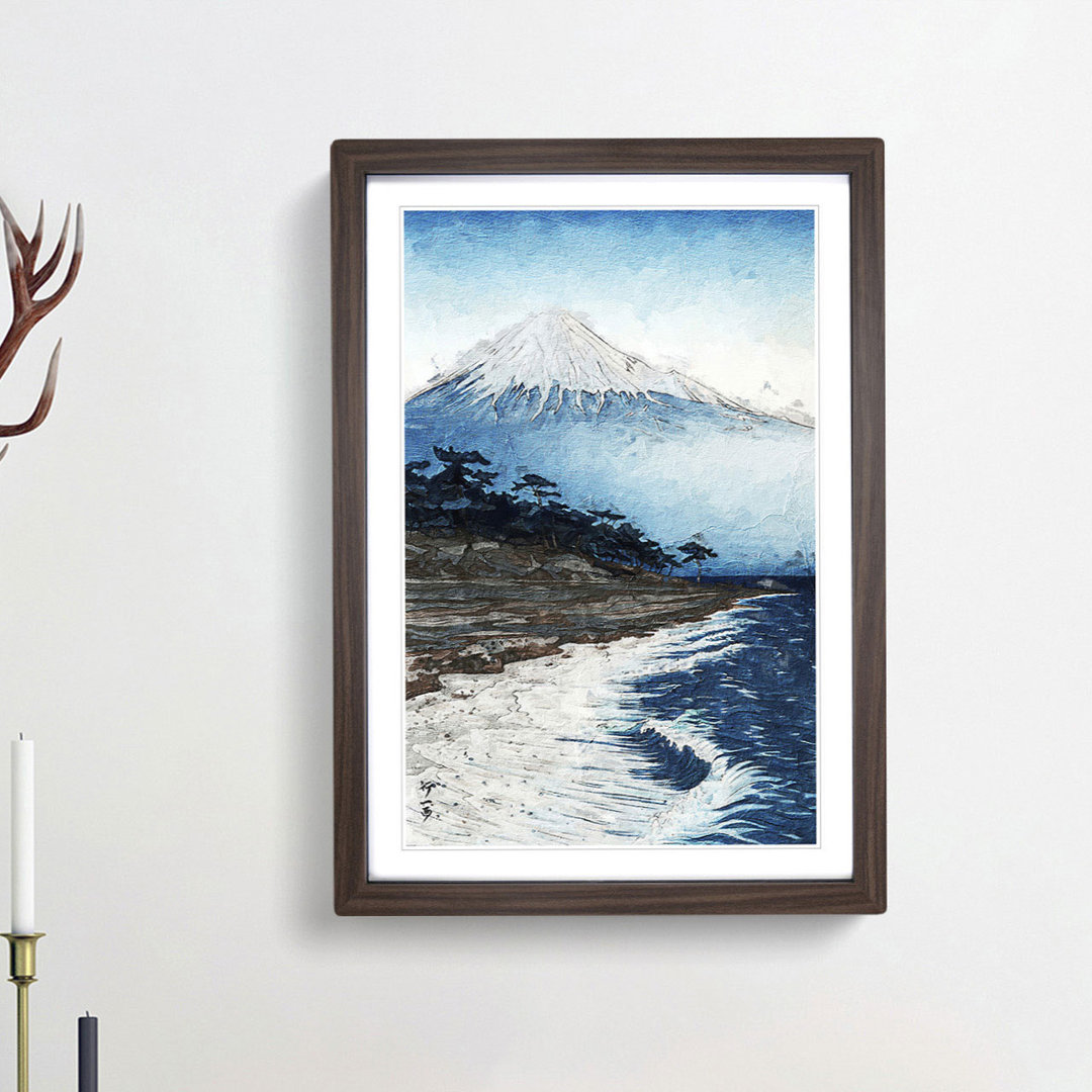 View of Mt. Fuji by Tsuchiya Koitsu - Picture Frame Painting Print
