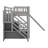 Bunk Bed With Slide And Stairway-112214702