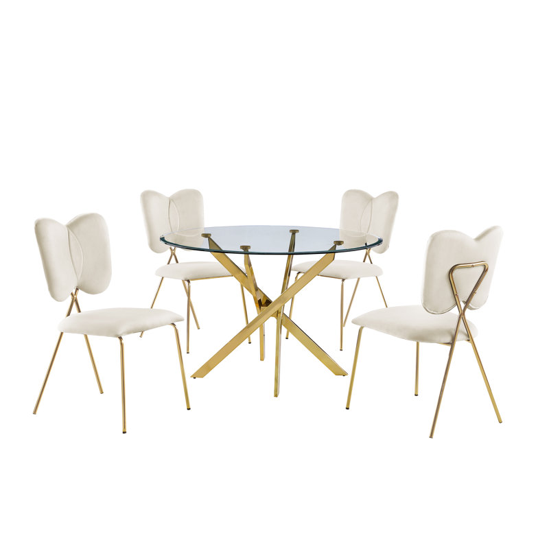 Ensemble repas pour 4 personnes, Crème