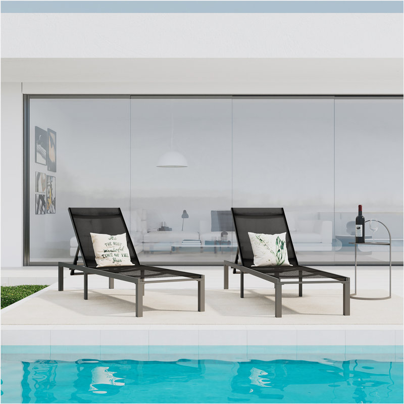 Chaise longue d'extérieur Westport (ensemble de 2)
