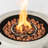 Propane Concrete Heating Device - 40000 Fire Pit Bowl No Adjustable Flame,