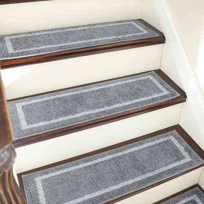 Soft Staircase Tread Anti Slip Carpet