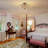 4 - Light Ornate Crystal Semi-Flush Mount