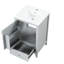 Single Bathroom Vanity with Solid + Manufactured Wood Top