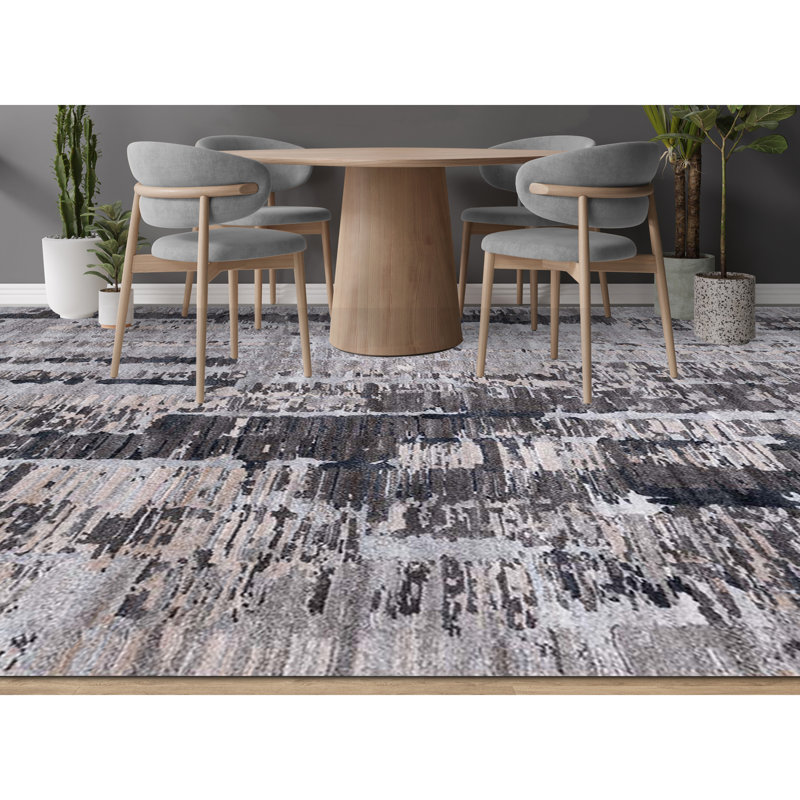 Abstract Area Rug, Rectangle 2' x 3'