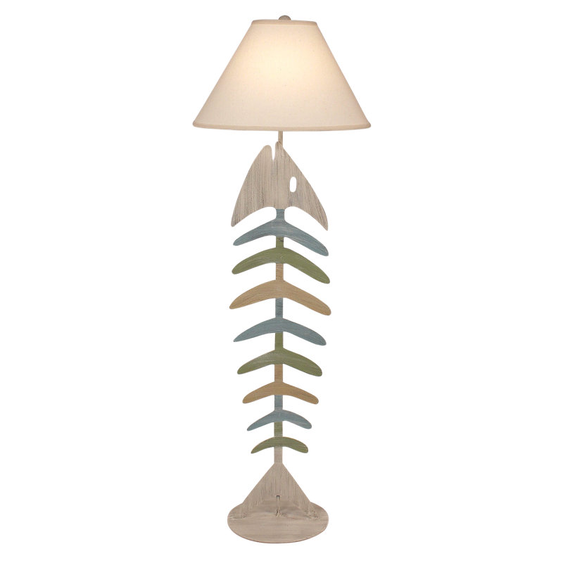 Lampe sur pied en chêne 61 po Oak Bonefish