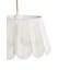 1 - Light Matte Drum Pendant