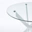 Table de salle à manger ronde avec pieds en métal et verre trempé-223876461-215158087-224540003